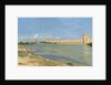 The Ramparts at Aigues-Mortes, 1867 by Jean Frederic Bazille