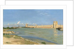 The Ramparts at Aigues-Mortes, 1867 by Jean Frederic Bazille