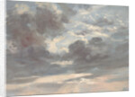 Cloud Study: Stormy Sunset, 1821-2 by John Constable