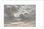 Cloud Study: Stormy Sunset, 1821-2 by John Constable