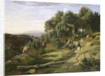A View near Volterra, 1838 by Jean Baptiste Camille Corot