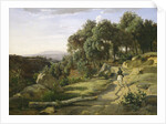 A View near Volterra, 1838 by Jean Baptiste Camille Corot
