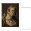 Head of an Old Man by Abraham Bloemaert