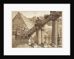 Egyptian Stage Design, 1800-10 by Pietro Gonzaga