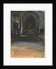 Spanish Church Interior, c.1880 by John Singer Sargent