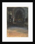 Spanish Church Interior, c.1880 by John Singer Sargent