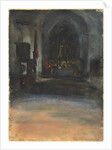 Spanish Church Interior, c.1880 by John Singer Sargent