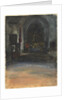 Spanish Church Interior, c.1880 by John Singer Sargent