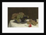Still Life with Grapes and a Carnation, c.1880 by Ignace Henri Jean Fantin-Latour