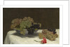 Still Life with Grapes and a Carnation, c.1880 by Ignace Henri Jean Fantin-Latour