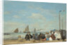 Beach Scene at Trouville, 1863 by Eugene Louis Boudin
