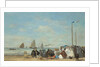 Beach Scene at Trouville, 1863 by Eugene Louis Boudin