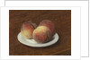 Three Peaches on a Plate, 1868 by Ignace Henri Jean Fantin-Latour