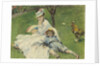 Madame Monet and Her Son, 1874 by Pierre Auguste Renoir