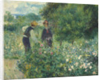 Picking Flowers, 1875 by Pierre Auguste Renoir