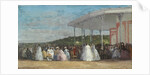 Concert at the Casino of Deauville, 1865 by Eugene Louis Boudin