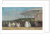 Concert at the Casino of Deauville, 1865 by Eugene Louis Boudin