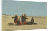 Women on the Beach at Berck, 1881 by Eugene Louis Boudin