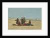 Women on the Beach at Berck, 1881 by Eugene Louis Boudin
