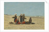 Women on the Beach at Berck, 1881 by Eugene Louis Boudin
