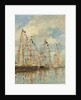 Yacht Basin at Trouville-Deauville, c.1895-6 by Eugene Louis Boudin