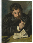 Claude Monet, 1872 by Pierre Auguste Renoir
