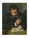 Claude Monet, 1872 by Pierre Auguste Renoir