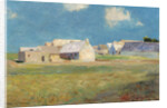 Breton Village, c.1890 by Odilon Redon