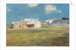Breton Village, c.1890 by Odilon Redon