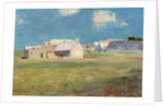 Breton Village, c.1890 by Odilon Redon