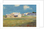 Breton Village, c.1890 by Odilon Redon