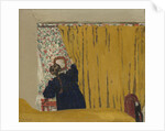 The Yellow Curtain, c.1893 by Edouard Vuillard