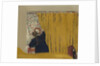 The Yellow Curtain, c.1893 by Edouard Vuillard