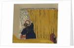 The Yellow Curtain, c.1893 by Edouard Vuillard