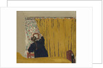 The Yellow Curtain, c.1893 by Edouard Vuillard