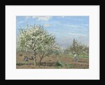 Orchard in Bloom, Louveciennes, 1872 by Camille Pissarro