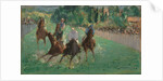 At the Races, c.1875 by Edouard Manet