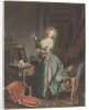 A Woman Playing the Guitar, 1788-9 by Niclas II Lafrensen