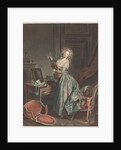 A Woman Playing the Guitar, 1788-9 by Niclas II Lafrensen
