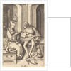 The Lute Player and the Singer, c.1500 by Israhel van the younger Meckenem