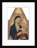 Madonna and Child with Donor, 1325-30 by Lippo Memmi