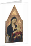 Madonna and Child with Donor, 1325-30 by Lippo Memmi