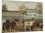 The Barnyard, late 19th century by Amizi Emmons Zeliff