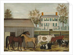 The Barnyard, late 19th century by Amizi Emmons Zeliff