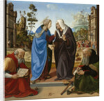 Visitation with St. Nicholas and St. Anthony Abbot, c.1490 by Piero di Cosimo
