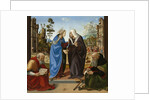 Visitation with St. Nicholas and St. Anthony Abbot, c.1490 by Piero di Cosimo