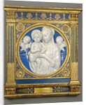 Madonna & Child with Cherubs, c.1485 by Andrea Della Robbia