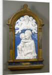 Madonna and Child with God the Father and Cherubim, 1480-90 by Andrea Della Robbia