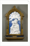 Madonna and Child with God the Father and Cherubim, 1480-90 by Andrea Della Robbia