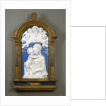 Madonna and Child with God the Father and Cherubim, 1480-90 by Andrea Della Robbia